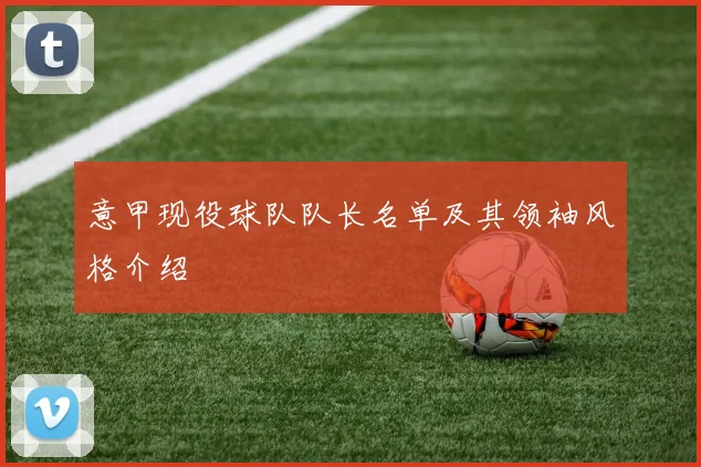 意甲现役球队队长名单及其领袖风格介绍